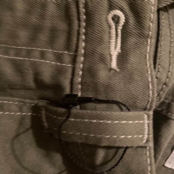 Signature by Levi Strauss & Co. Juniors' High Rise Utility Slim Crop Jeans 7 28 - Picture 5 of 9